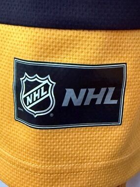 NHL Black and Yellow Crest Patch